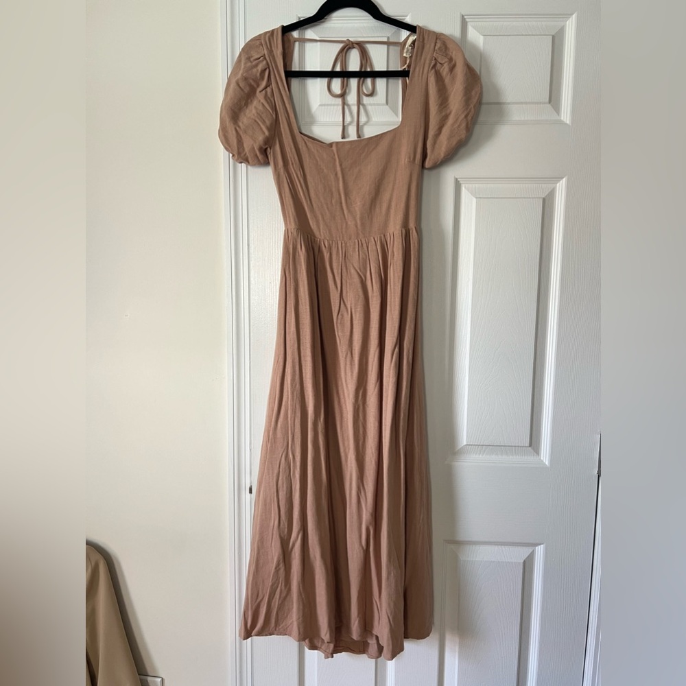 Open back midi dress - NWT